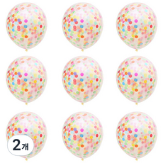 파티야놀자 생일파티 컨페티 풍선 50p, 카니발, 2개