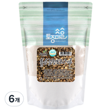 Tojongherb 炒黑麥粉, 500g, 6個