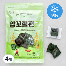 떡미당 쑥 앙꼬 절편 (냉동), 814g, 1개입, 4개