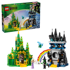 LEGO 樂高 75689 魔法壞女巫系列 翡翠城和基亞莫柯城堡 Emerald City & Kiamo Ko Castle, 1套, 多色