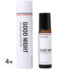 서하의집 아웃스포큰 아로마테라피 롤온 굿나잇 블렌딩, 10ml, 4개