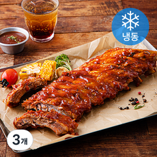 버뮤다 삼각지 시그니처 오리지널 폭립 (냉동), 500g, 3개