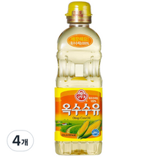 OTTOGI 不倒翁 玉米油, 500ml, 4個