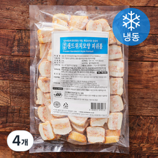 세미원 샌드위치 모양 피쉬볼 (냉동), 1kg, 4개