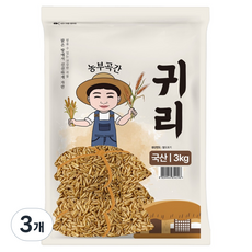 농부곡간 국내산 귀리, 3kg, 3개