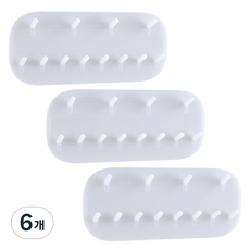 i-MATE 多用途飾品掛架, 白色, 6個