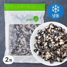 고고새우 국내산 논우렁살 (냉동), 600g, 2개