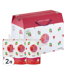 연두팜 사과엔비트즙 40p, 4L, 2개