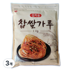 햇살나래 해가원 김치용 찹쌀가루, 1kg, 3개