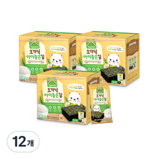 ispoon 孩童海苔, 12盒, 調味口味, 12g