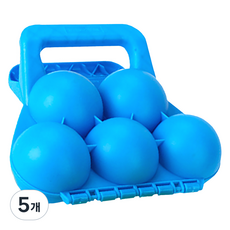 스노우볼 메이커 완구 만들기 몰드, 랜덤 발송, 350g, 5개