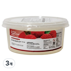 지우저우 리치 버블티 팝핑보바, 3개, 1개입, 450g