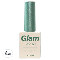 FROM THE NAIL 璀璨光澤底膠, 4個, 透明, 10g