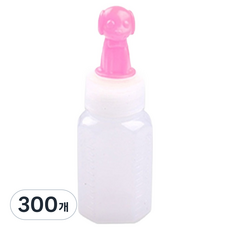 남양플라스틱 투약병 PE 강아지 긴마개 20cc 랜덤발송, 300개