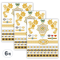 Beauty Pop 紋身貼紙 A, 2, 6個