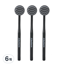 J.betters Edge Pro 刮舌器 黑色, 6個