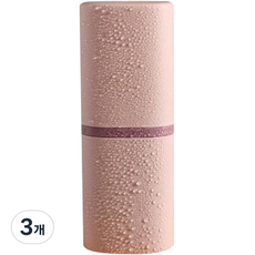 플러스잇 여행용 양치 케이스 4 핑크, 3개