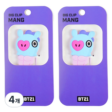 BT21 빅클립 2탄 망, 4개, 1개입
