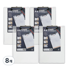 Orange Office 水晶文件夾板, 透明, 8個