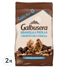 Galbusera 櫻桃杏仁穀物脆餅 巧克力口味, 300g, 2個
