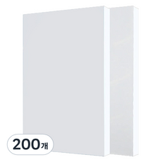 Pickdeal 多用途色紙 80g A4 白色相紙 210 x 297 mm, 1色, 200個