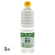 큐원 물엿, 5개, 1.2kg