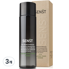 센스트 시카 릴렉싱 옴므 토너, 200ml, 3개