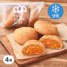 더브레드블루 매콤 통밀고로케 3개입 (냉동), 240g, 4개