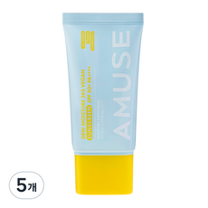 AESTURA AMUSE 清透水潤365純素防曬霜 SPF50+ PA++++, 5個, 40ml