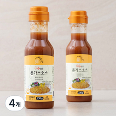 사랑과정성 사랑담은 돈가스소스, 230g, 4개