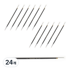 화홍 수채화붓 782R, 1호, 24개