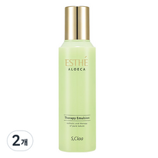 에스클라 에스테 알로에카 테라피 에멀젼, 2개, 145ml