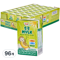 돌 후룻 MYLK 유아두유, 바나나, 96개, 135ml
