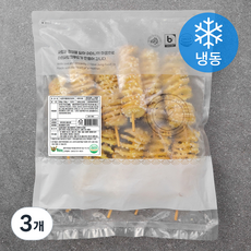 아이사랑 눈꽃 회오리감자 (냉동), 500g, 3개