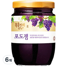 복음자리 포도잼, 220g, 6개