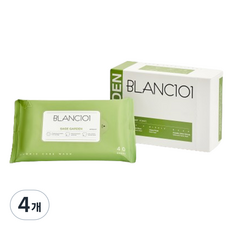 BLANC101 烘衣機用烘衣紙 纖維柔軟劑 鼠尾草花園 正品, 4個, 80張