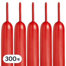 셈퍼텍스 요술풍선 260s, 레드, 300개