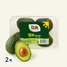 돌 뉴질랜드산 점보 아보카도, 1kg, 2개