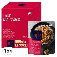 The Mishik 匠人 韓牛豆腐強大醬蓋飯醬, 15個, 150g