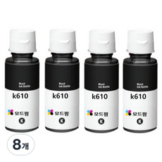 프린팅존 삼성 INK-K610 호환잉크 세트 SL-T1670W / T2270W / J1560W / T2170W, 검정, 8개