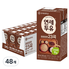 연세두유 든든한끼 23곡, 190ml, 48개