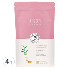 쌍계명차 파우치 온기충전 계피생강차 티백, 2.5g, 20개입, 4개