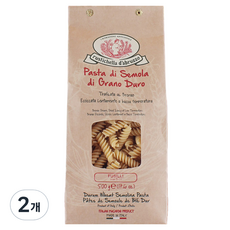 루스티켈라디아브루초 푸질리 파스타면, 500g, 2개