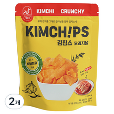 KIMCHiPS The Ddaem 油炸泡菜脆片, 44g, 2個