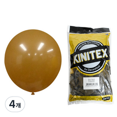 파티클럽 레트로 풍선 30cm 50p, 카키, 4개