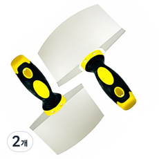 OON 스텐 곡선형 퍼티 스쿱 소형 대형, 2개