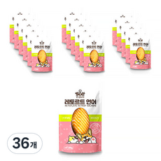 펫츠플레이트 레토르트 간식 20g, 연어맛, 36개