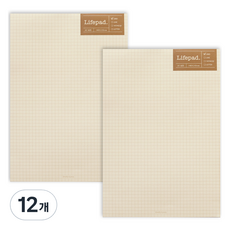 PAPERIAN 니어앤디어 A5筆記本, 60張, 方格黃, 12個