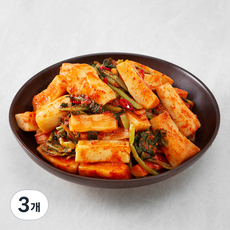부자가김치 총각김치, 2kg, 3개
