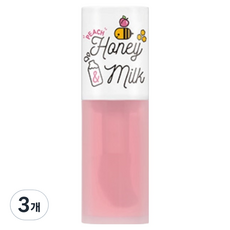 어퓨 허니앤밀크 립 오일 라이트, 피치, 5g, 3개